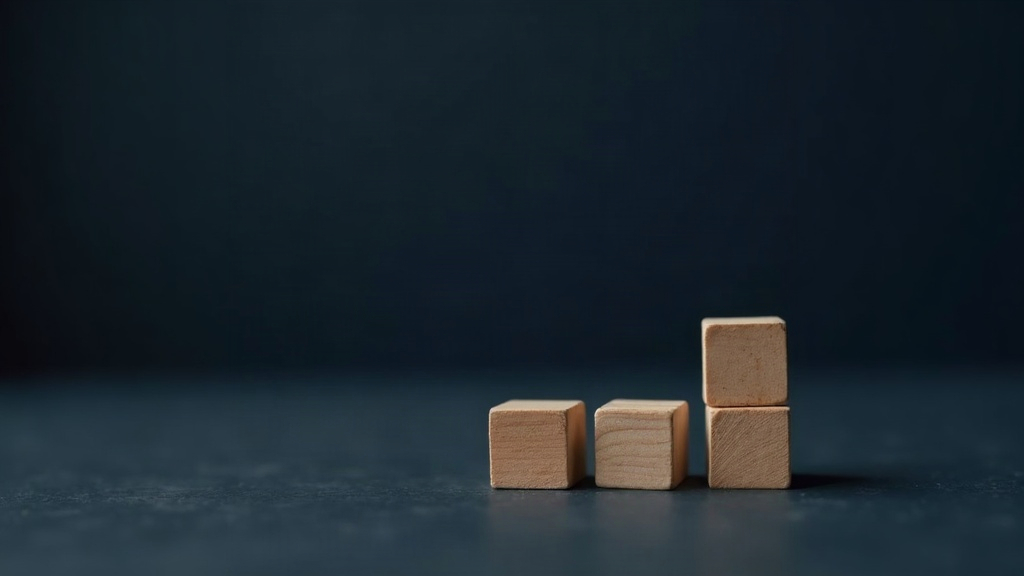 Three blocks of different heights, comparing three formation providers