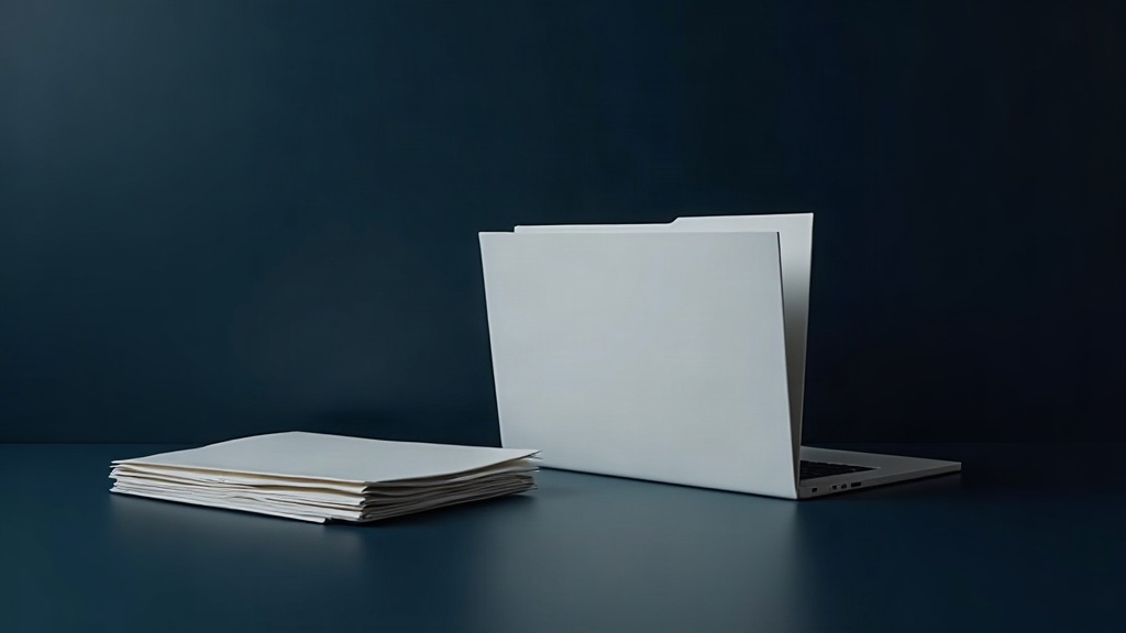 Two folders side by side, comparing two ways to set up a US company