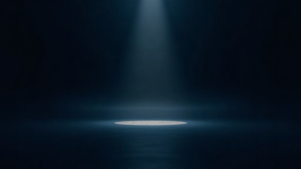 A thread of light across the dark, representing a US credit file started with an ITIN