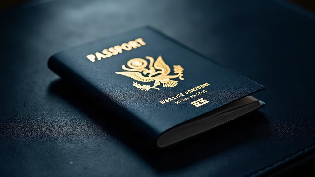 Un pasaporte cerrado, el ITIN solicitado desde Colombia sin viajar