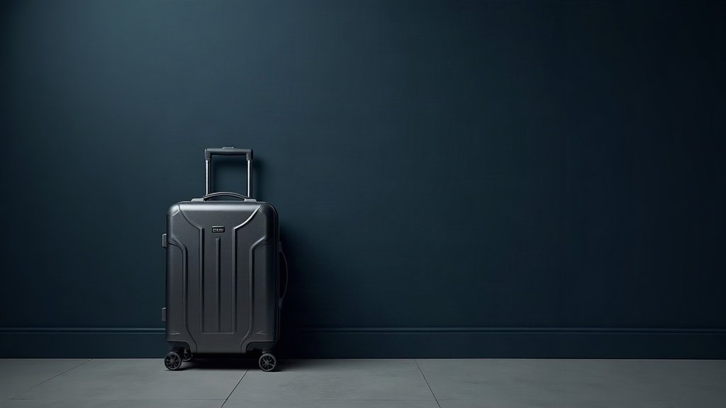 Una maleta cerrada sin usar: no hace falta viajar a Estados Unidos