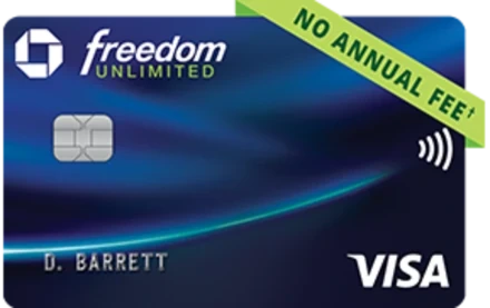 Chase Freedom Unlimited card